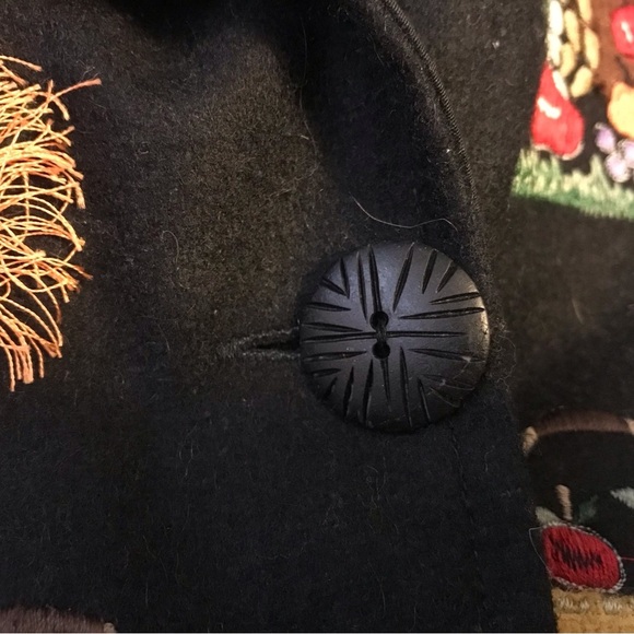Halloween/Fall Wool Womens Wool Vest - Picture 5 of 9
